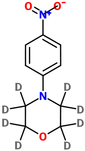 MC007652 4-(4-Nitrophenyl)morpholine-d8